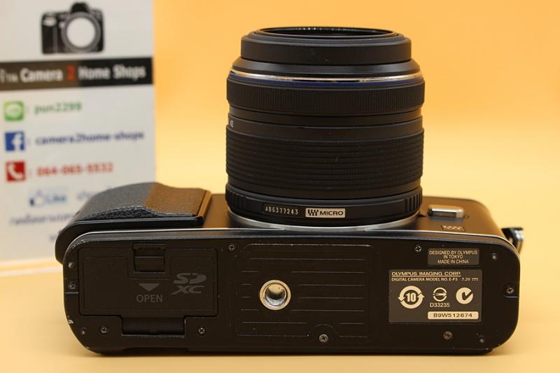 ขาย Olympus PEN E-P3 + Lens 14-42mm (สีดำ) สภาพสวย ชัตเตอร์ 9,073 รูป จอติดฟิล์มแล้ว เมนูไทย ใช้งานปกติทุกฟังก์ชั่น อุปกรณ์ครบพร้อมกระเป๋า  อุปกรณ์และรายละ